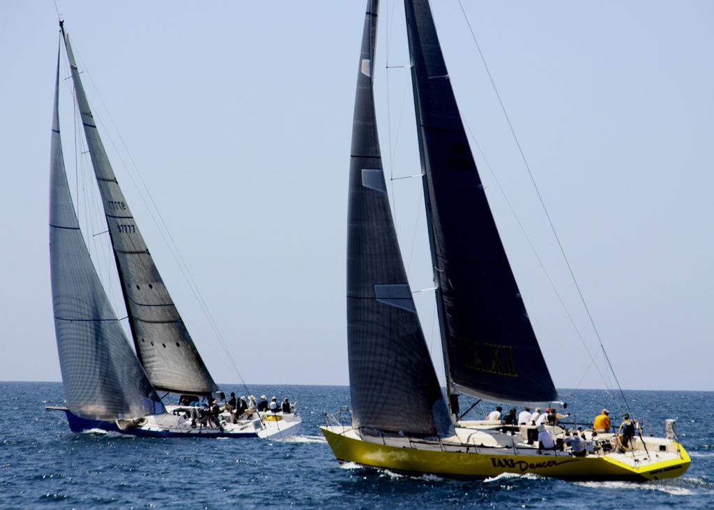 Racers Sailing the Pacific Coast Down to Ensenada, Baja California © Rich Roberts